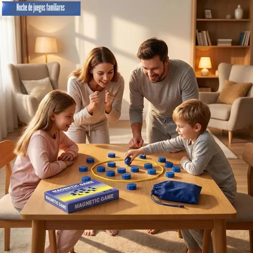 Miniatura 3 de Juego de ajedrez magnético con cuerda para rellenar cestas de Pascua, juegos familiares, juegos divertidos de estrategia para familia y fiestas