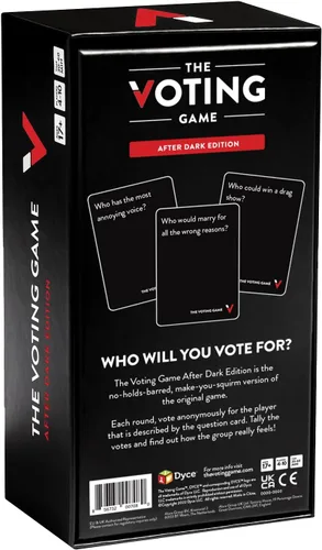 Miniatura 9 de The Voting Game After Dark Edition – El divertido juego de cartas para adultos sobre descubrir quiénes son tus amigos, perfecto para estudiantes