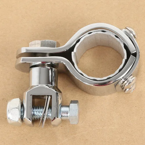 Miniatura 4 de SLMOTO Estriberas de motocicleta de 0.984 in, 1.181 in, 1.378 in, barra de choque de carretera para abrazaderas de clavija de pie, adaptador