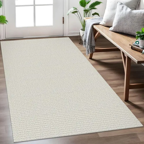 Miniatura 173 de EARTHALL Alfombra pequeña de 2 x 3 pies, lavable para entrada, antideslizante, trenzada, alfombra para puerta interior y exterior, alfombra tejida
