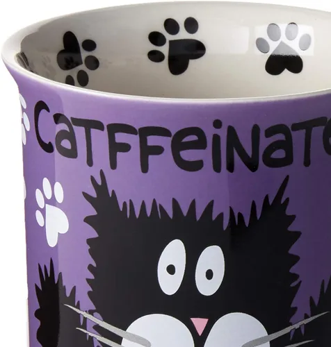 Miniatura 3 de Taza de gres Our Name is Mud "Catffeine", 16 oz.