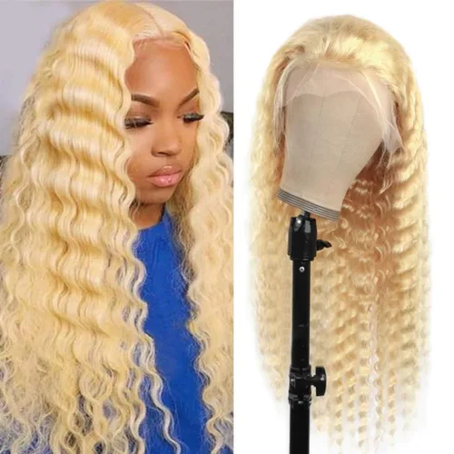 Miniatura 14 de Wear and Go - Pelucas sin pegamento, pelucas de encaje frontal de cabello humano precortadas con cabello de bebé, pelucas de encaje frontal de 13 x
