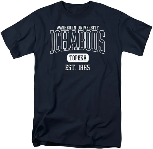 Miniatura 37 de LOGOVISION Colección de camisetas de algodón de manga corta unisex para hombres y mujeres Universidad Johnson & Gales
