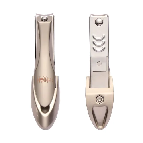 Miniatura 8 de Cortaúñas MANTIS Heavy Duty Deluxe Cortacuñas, sin salpicaduras, sin cortar, acero inoxidable japonés 420j2, diseño biónico para uñas masculinas