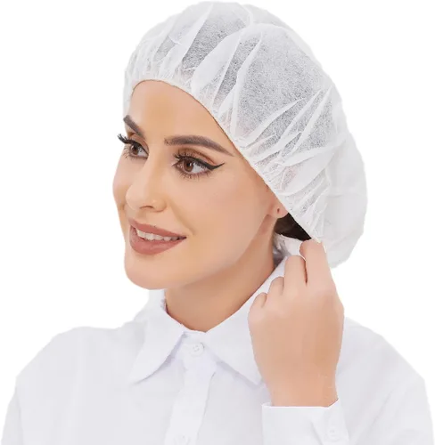Miniatura 3 de ZMDREAM Hair Nets Disposable Bouffant Cap for Food Service Beauty Latex Free Blanco