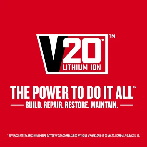 Miniatura 10 de CRAFTSMAN V20 Altavoz Bluetooth Portátil Inalámbrico, Solo Herramienta (CMCR001B), Rojo