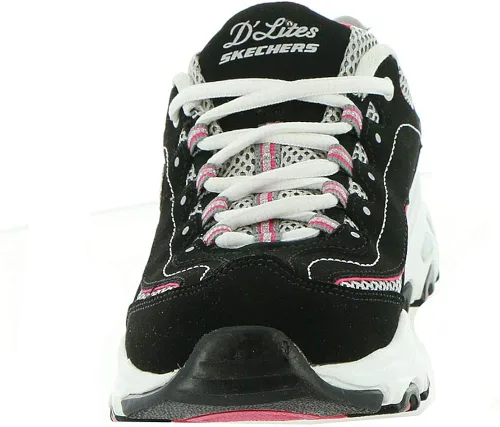 Miniatura 5 de Skechers D'Lites-Life Saver - Tenis de espuma viscoelástica con cordones para mujer