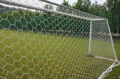 Miniatura 2 de Aoneky Red de portería de fútbol de poliéster, cable de 0.157 in, red de repuesto para postes de fútbol de tamaño completo, red de fútbol