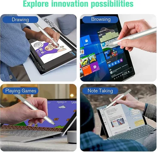 Miniatura 9 de Lápiz digital genuino para portátiles HP Envy/Spectre serie 2 en 1, compatible con MPP con sensibilidad a la presión, compatible con HP Active Pen