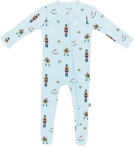 Miniatura 24 de KYTE BABY Pies unisex con cierre de cremallera, rayón hecho de bambú, 0-24 meses