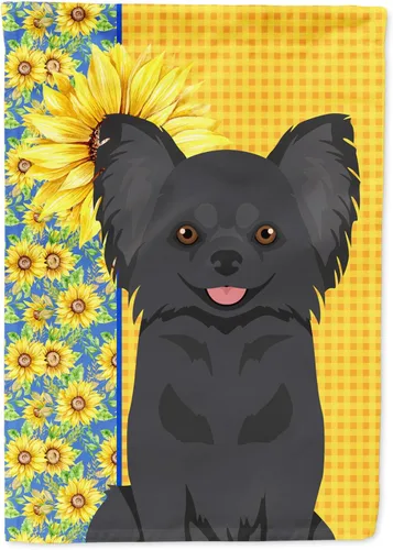 Miniatura 39 de Caroline's Treasures WDK5331CHF - Bandera de verano con diseño de girasoles rojos y blancos, manga grande, para porche, para colgar en la pared