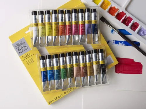Miniatura 2 de Winsor & Newton Galeria - Acrílico, juego de tubos de pintura de 20 x 12ml (0.4- oz)