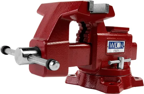Miniatura 10 de Morsa de banco de utilidad Wilton, ancho de mandíbula de 4-1/2", abertura de mandíbula de 4", garganta de 2-5/8" (Modelo 674U)