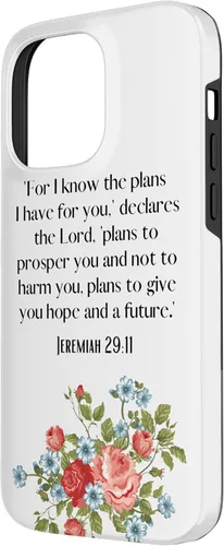 Miniatura 2 de iPhone 14 Pro Max Sé los planes que tengo para ti, dice el Señor Jeremías 29:11