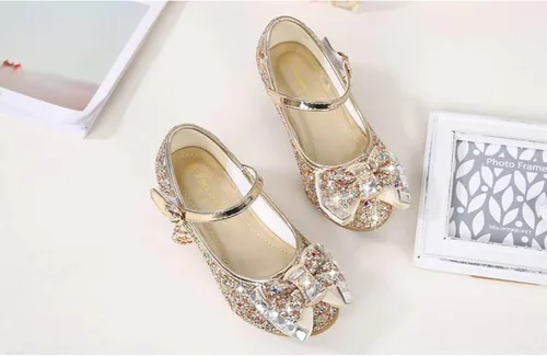 Miniatura 4 de Cadidi Dinos Zapatos de vestir para niñas, zapatos de fiesta de boda, zapatos de tacón Mary Jane Princesa (bebéniño pequeñoniño grande)