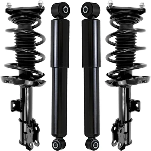 Miniatura 85 de Detroit Axle - Puntales y Amortiguadores para Chevy Traverse Buick Enclave GMC Acadia Saturn Outlook 2007-2012, 2 puntales delanteros con resorte