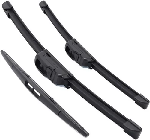 Limpiaparabrisas delantero para Nissan Micra March K13 2010-2020, 21 pulgadas, 14 pulgadas, 12 pulgadas, limpiaparabrisas delantero y trasero
