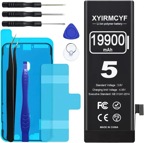 Miniatura 11 de XYIRMCYF Batería de Super Capacidad de 21800mAh Compatible con iPhone 11, Batería de Reemplazo Li-Polímero de 0 Ciclos para iPhone 11, con Kit