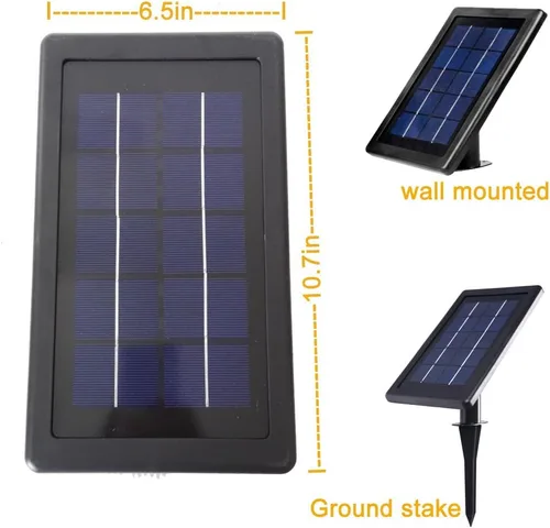 Miniatura 7 de SUNLONG Focos solares para exteriores, impermeables, 2 en 1, brillantes focos solares ajustables para bandera, patio, asta de bandera, paisaje