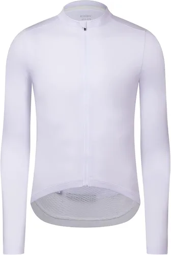 RISESBIK Camiseta de ciclismo de manga larga para hombre, con bolsillo con cremallera, ligera, Aero Race Fit Pro Road Bike, UPF 50+