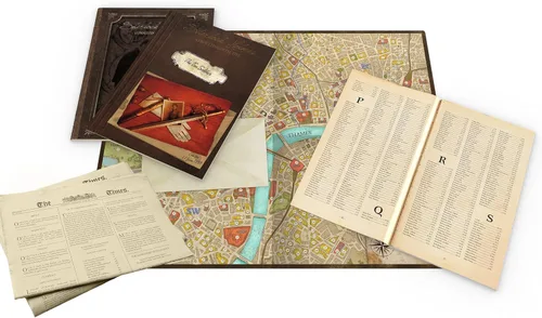 Miniatura 5 de Asmodee Sherlock Holmes Consulting Detective - Juego de mesa The Thames Murders & Other Cases - Juego de misterio cautivador para niños y adultos, a