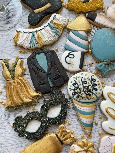 Miniatura 7 de LILIAO Cortador de galletas para fiesta de cumpleaños – 4.4 x 2 pulgadas – Cortadores de molde de pan para sándwich de galletas de boda – Acero
