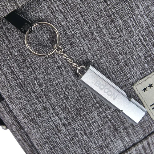 Miniatura 6 de Noopel Silbatos de emergencia, silbato de seguridad con cordón y llavero para acampar al aire libre, senderismo, barco, mochilero, pesca, kayak