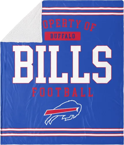 Miniatura 28 de FOCO NFL - Manta de felpa sherpa unisex para adultos, con logotipo de equipo de la NFL, 60 x 70 pulgadas
