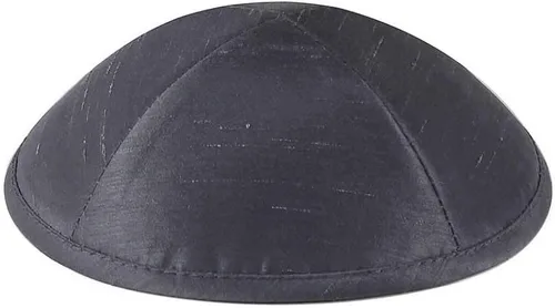 Miniatura 7 de Zion Judaica Deluxe Raw Silk Kippot Paquetes a granel o kipá individual incluye clips gratis