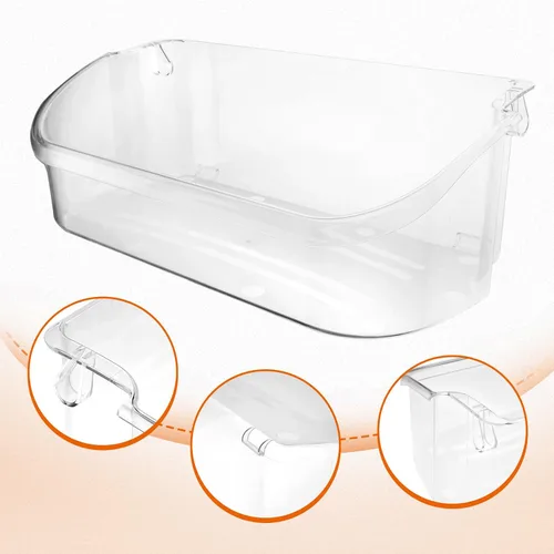 Miniatura 5 de 240356402 Contenedor para puerta de refrigerador, compatible con estante de puerta Frigidaire LFSS2612TF0 FGUS2642LF2 LGUS2642LF1 LFSS2612TE0
