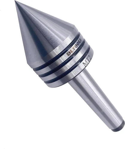 Miniatura 3 de DLTOOLS MT2 Heavy Duty Live Bearing Tailstock Metal Herramienta de torno de madera