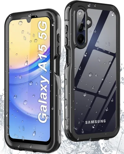 Miniatura 8 de for Samsung Galaxy A16 5G Case Waterproof Built-in Screen Protector IP68 Waterproof 360° Full Body Protective Heavy Duty Shockproof Dustproof