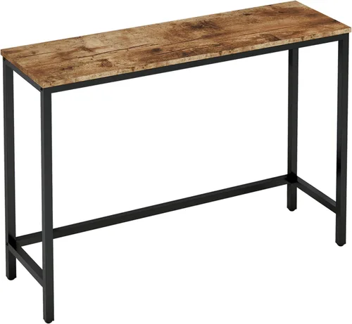 Miniatura 10 de Timberer Mesa de consola de 39.4 pulgadas, mesa de entrada de pasillo, mesa de sofá detrás del sofá, para sala de estar, entrada, fácil montaje