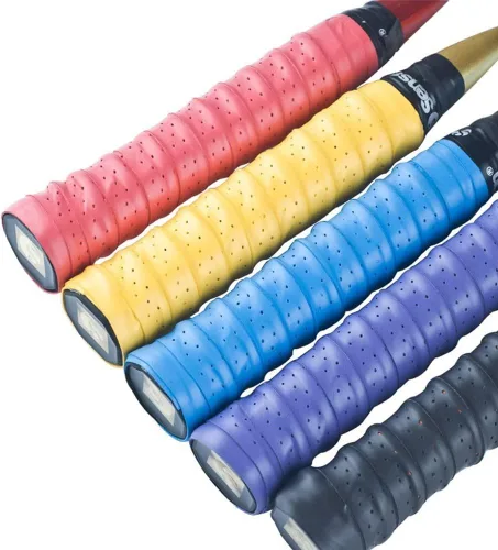 Senston Nuevo agarre de raqueta antideslizante perforado súper absorbente para tenis de bádminton overgrip Pickleball Overgrip Varios colores