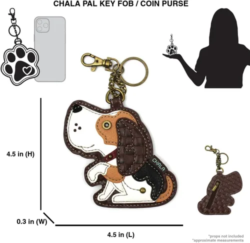 Miniatura 51 de CHALA Dog Collection - Llavero decorativo para mujer
