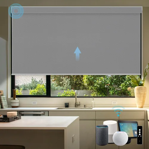 Miniatura 27 de SmartWings Persianas motorizadas con control remoto para ventanas, persianas enrollables Matter 100% opacas, automáticas, eléctricas inteligentes