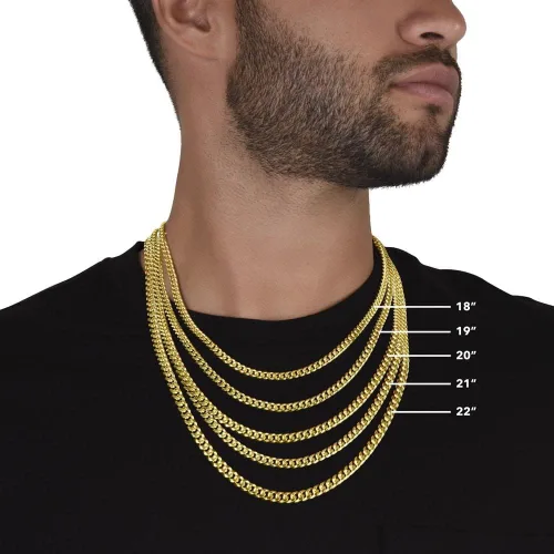 Miniatura 4 de Collar de cadena cubana para yerno, regalo para él, futuro hijo en la ley, regalo de cumpleaños en el día de la boda, regalo sentimental para hijo