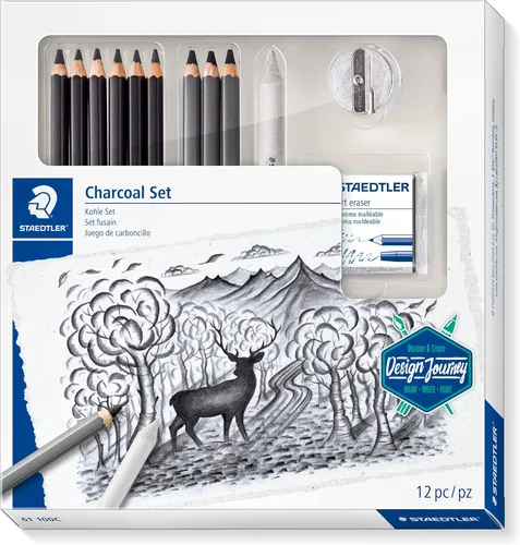 Miniatura 7 de STAEDTLER 61 3001-2 Design Journey - Juego de letras y acuarelas (11 piezas)