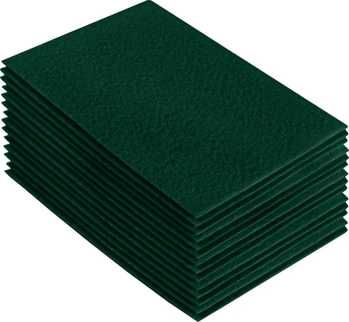 Miniatura 215 de FabricLA Hojas de fieltro acrílico para manualidades, cuadrados de fieltro precortados suaves de 4 x 4 pulgadas (3.9 in x 3.9 in), utiliza hojas