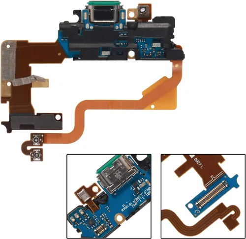 Miniatura 2 de Reemplazo del puerto de carga del conector de base USB con cable flexible de micrófono compatible con LG G7 ThinQ (versión de EE. UU.) G710VM