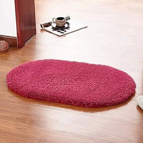 Miniatura 13 de JYDQM Tapete de baño grueso con memoria para inodoro, bañera, sala de estar, puerta, baño, absorbente, tapete antideslizante para el suelo del pie