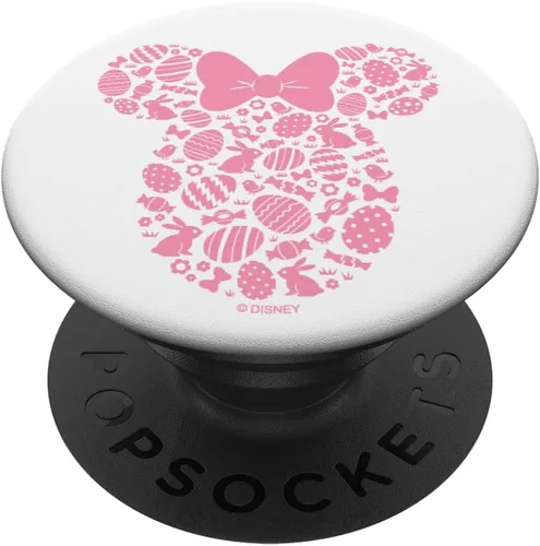 Miniatura 6 de Disney Minnie Mouse PopSockets MagSafe PopGrip de Pascua rosa para iPhone
