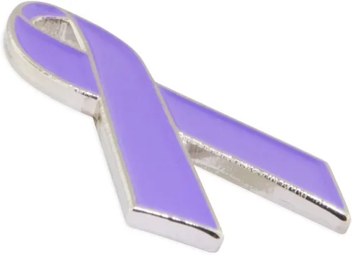 Miniatura 27 de PinMart Awareness - Pin de solapa esmaltado – Pin de cinta chapado en níquel y oro – Cinta de prevención y conciencia – Broche de joyería con parte