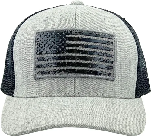 Miniatura 204 de KBETHOS Tactical Operator Collection USA Fishing Mesh Ballcap Flag Patch America Outdoors Trucker Baseball Cap