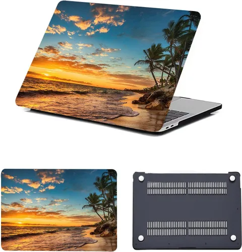 Miniatura 23 de Funda protectora para MacBook Air de 11 pulgadas 2015 2014 2013 2012 2011 2010 A1465 A1370, diseño de patrón de plástico, funda para laptop