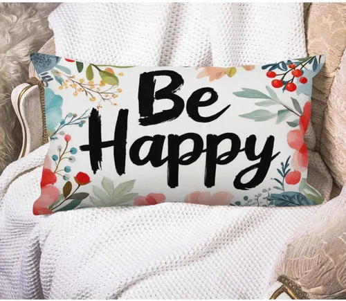 Miniatura 14 de EKOBLA Funda de almohada decorativa de tiro con diseño de flores y hojas azules, patrón floral de acuarela, pintura de tinta, fundas de almohada