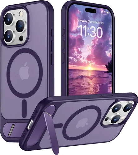 Miniatura 13 de Funda para iPhone 11 con compatibilidad magnética, [Soporte invisible incorporado][Compatible con MagSafe]