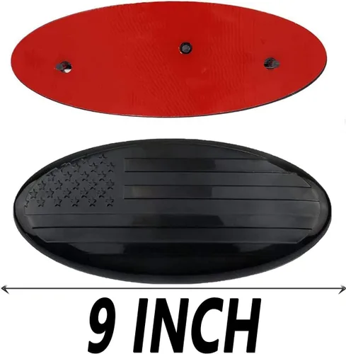 Miniatura 4 de LINOAH - Emblema de parrilla delantera y portón trasero de 9 pulgadas para 04-14 F150, 11-14 Edge, 11-16 Explorer, 06-11 Ranger, 07-14 Expedition