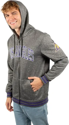 Miniatura 33 de Ultra Game Sudadera con capucha y cremallera completa oficial de la NBA para hombre