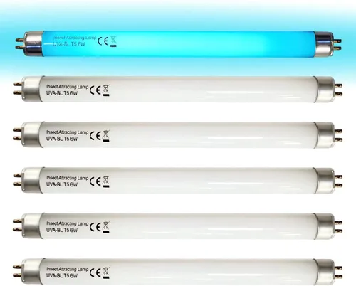 Celiwace Paquete de 6 bombillas de repuesto UVA-BL T5 6W 32050 F6T5/BL Tubo de luz fluorescente de 6 vatios para DynaTrap DT2000XL, DT2000XLP y